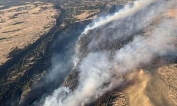 Fires continue to rage in Oregon and Washington, scorching thousands of acres