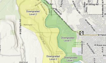 All evacuations downgraded for Aubrey Fire near Riverside State Park as crews hold 50 acres