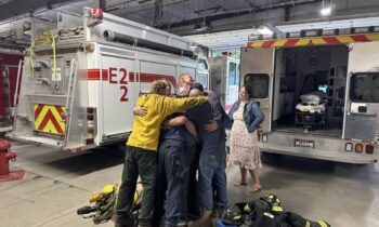 Kamiah firefighter back on duty after injury in Rock Fire battle