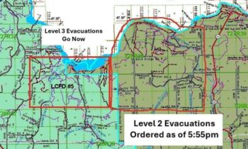 Western Pines fire grows to nearly 4,000 acres; evacuation orders still in place
