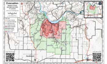 Western Pines Fire holds at 5,800 acres with 0% containment, some evacs downgraded