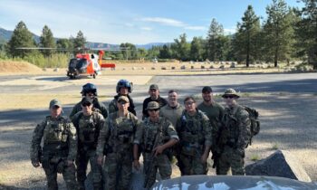 Air Station Astoria Coast Guard joins the manhunt for triple murder suspect Travis Decker