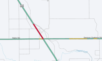 US 395 blocked due to serious injury collision