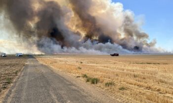 Wildfire near Lind contained after level 3 evacuations in Adams County
