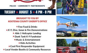 Kootenai County ‘National Night Out’ features K9s, food and community outreach