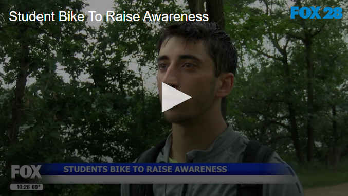 Student Bike To Raise Awareness July 17 2025