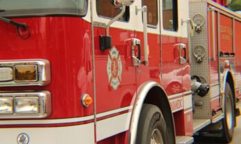 Firefighters responding to brush fire on West Falls Ave near Kendall Yards in Spokane