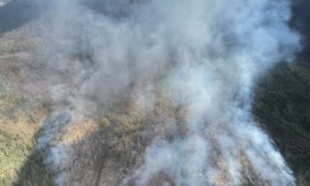 Lightning Creek Fire near Hope, Idaho, burns 600-700 acres amid challenging conditions