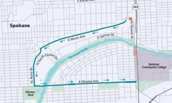 Expect detours on Greene Street in Spokane through August 11th