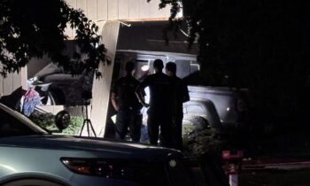 Crash in Spokane Valley neighborhood injures child, damages Trentwood home