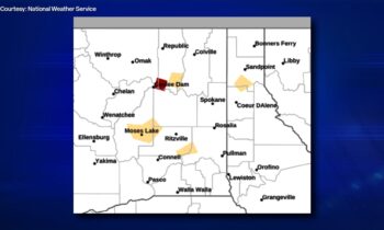 Flash flood warning issues for Keller, parts of Okanogan, Ferry, Lincoln counties