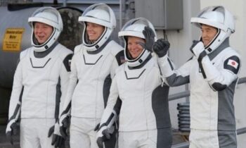 Astronauts return to Earth with SpaceX after 5 months at the International Space Station