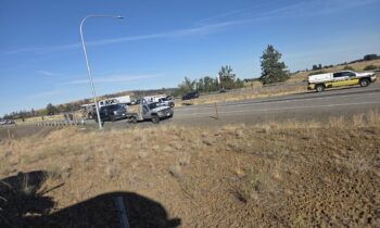 Crash near Four Lakes blocks I-90 eastbound; detour avaliable