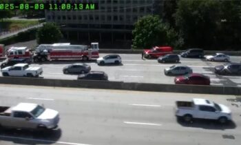 Crash near Maple Street I-90 on-ramp blocks two lanes