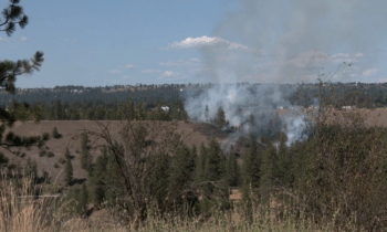 Level 2 evacuations ordered for brush fire near Equestrian Lane in Spokane
