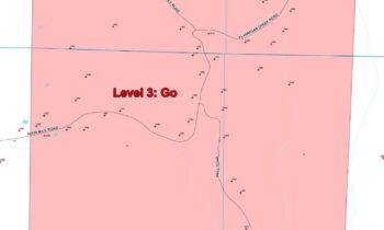 Wildfire prompts evacuation near Four Mile Road