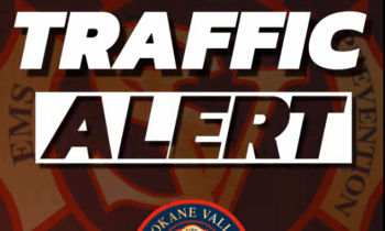 Bottling plant on fire in Spokane Valley, firefighters at the scene