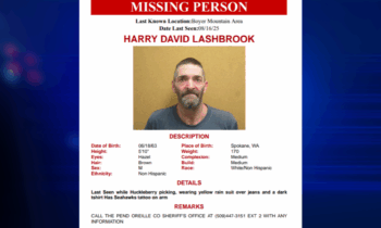 Spokane man missing from Boyer Mountain area, search underway