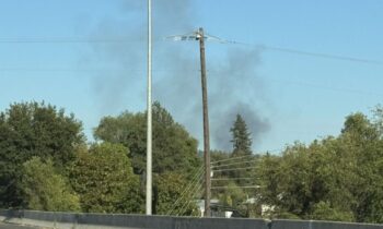 Spokane Valley garage fire prompts public advisory