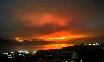 Rattlesnake Fire burning over 6,000 acres near Inchelium