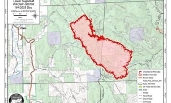 Evacuation levels updated for Lower Sugarloaf Fire near Ardenvoir and Plain