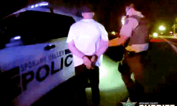 Man arrested in Spokane Valley for hit-and-run, suspected DUI