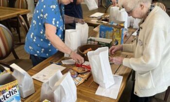 Spokane seniors support local food bank with heartfelt snack bags