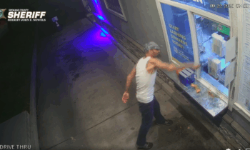 Erratic suspect arrested twice in one night; Spokane Valley Police share video of knife-wielding vandal