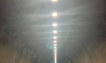 Knapps Hill Tunnel near Chelan reopens ahead of schedule with new lighting