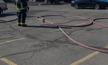 Car crashes into a building, causes gas line rupture at South Hill