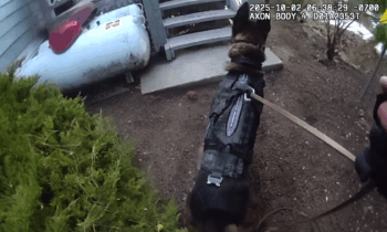 Police share aerial video of three people arrested in Spokane Valley burglary case