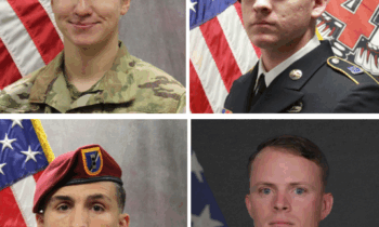 Flags to be lowered in Washington to honor fallen soldiers