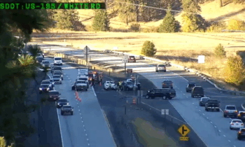Crash blocks lanes on Highway 195 near Hatch Road, causing delays in Spokane