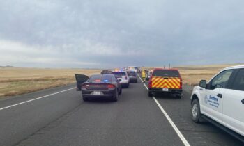 Deadly crash involving garbage truck closes Highway 2 near Reardan