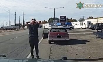 Woman arrested for driving stolen car in Spokane County