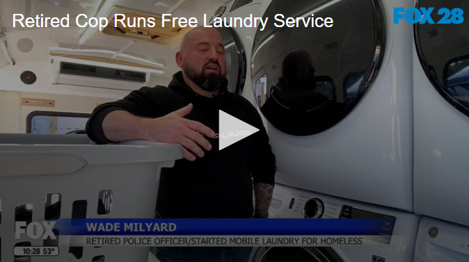 Retired Cop Runs Free Laundry Service Oct 3 2025