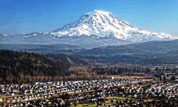 Mount Rainier shrinking due to climate change, study finds