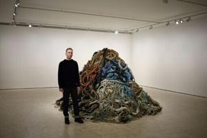 UK artist turns ‘money for old rope’ into £1m art exhibition