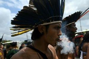 Massive march in Brazil marks first big UN climate protest in years