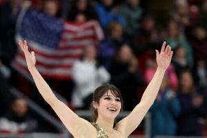 World champion Liu wins Skate America women’s crown