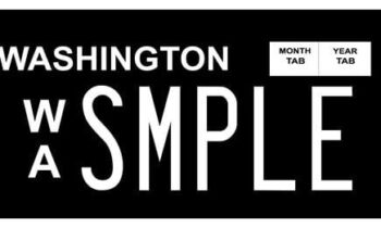 Washington state unveils new ‘throwback’ license plate design