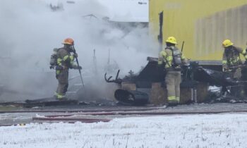 Trailer fire prompts evacuation near West White Road in Medical Lake