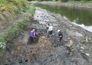 Ancient Roman factory found on English riverbank