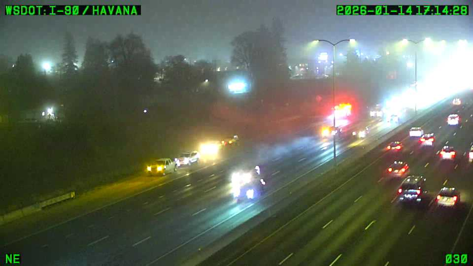 I-90 collision near Havana Street to cause possible traffic delays in Spokane