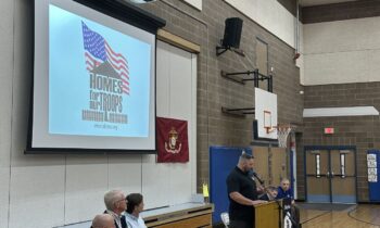 Community kickoff event for Marine veteran’s home build in Loon Lake