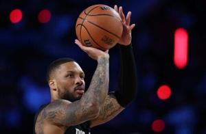 Lillard matches NBA 3-point contest mark in injury return