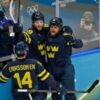 Sweden to face USA in Olympic men’s ice hockey quarter-finals