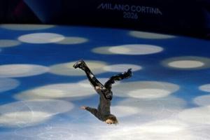 Malinin highlights mental health as Shaidorov wears panda suit at Olympic skating gala