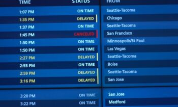 Multiple flights canceled, delayed at Spokane International Airport