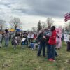 “No Kings” protesters rally in Spokane on Saturday afternoon